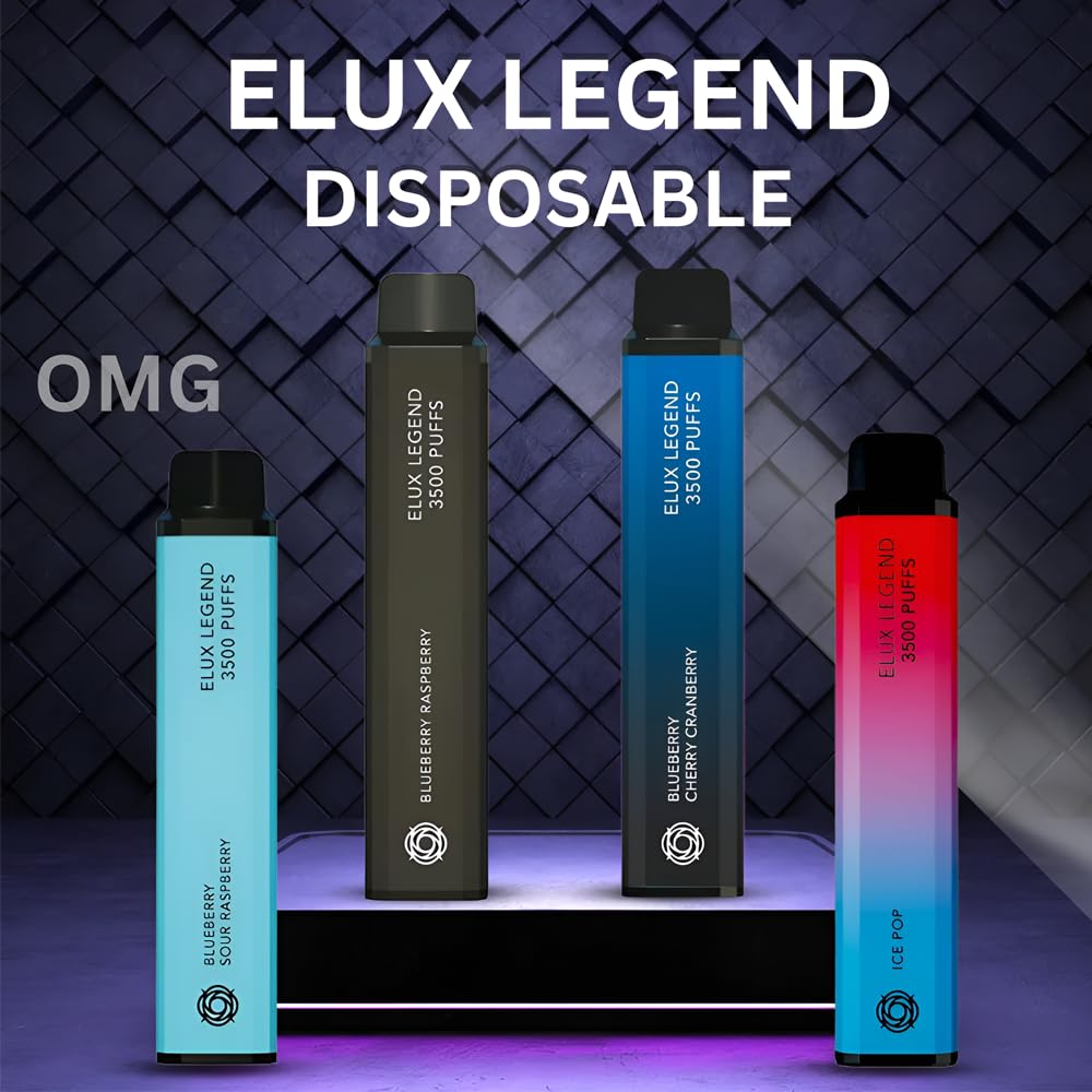 Elux Legend 3500 Puffs Disposable Vape Prefilled Fruit Flavours E