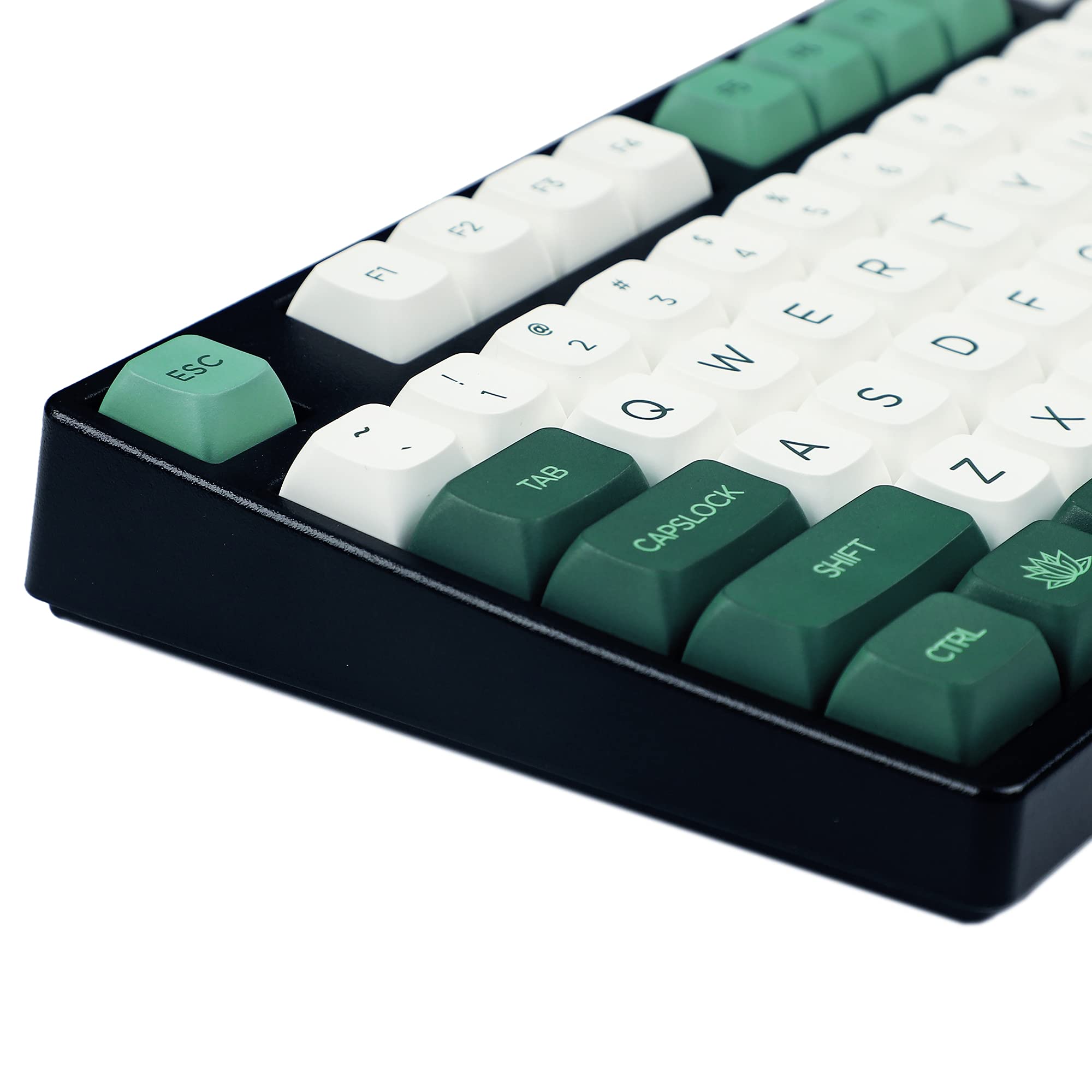 YMDK Jellyfish Dye Sub ZDA PBT - Tecla Similar A XDA Japonés Coreano Ruso Para Teclado MX 104 87 61 Melody 96 KBD75 ID80 GK64 68 (solo Tecla) (medusas