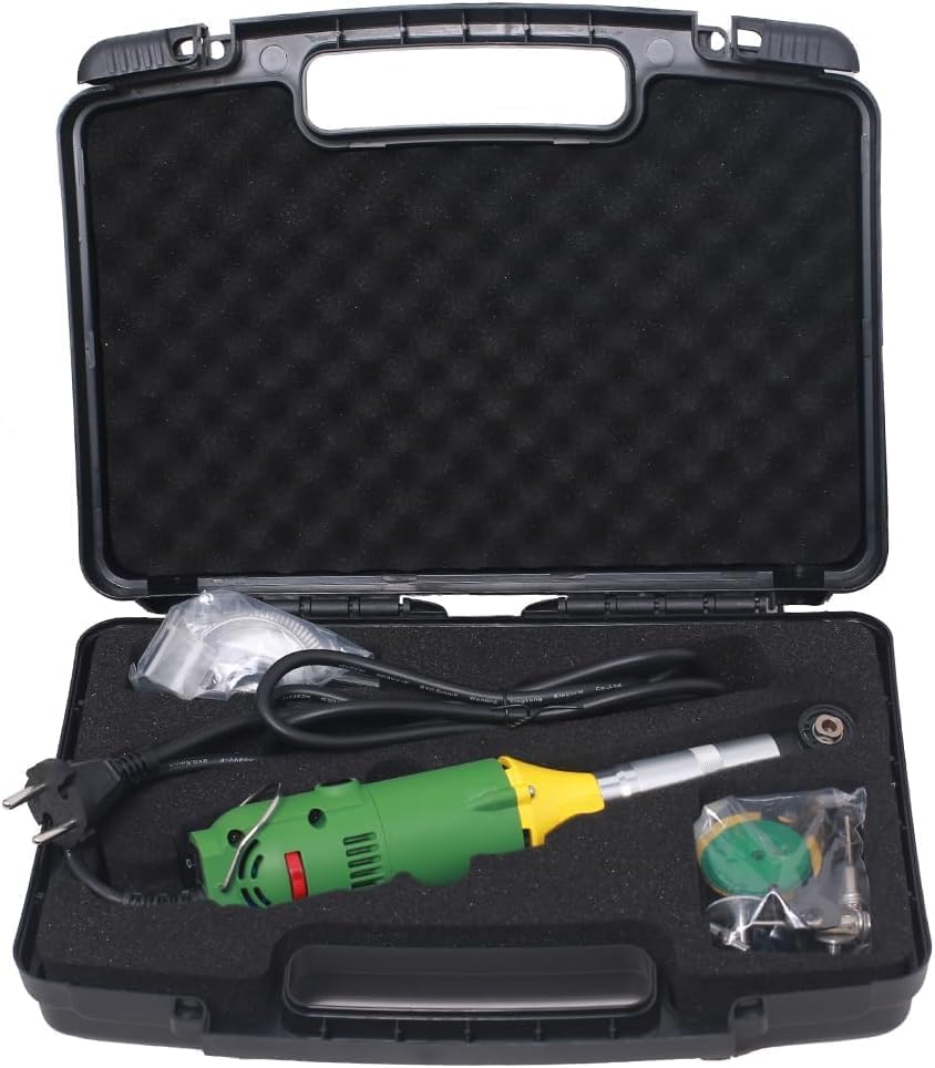 350W Handheld Variable Speed Electric Die Grinder, Mini Grinder Electric Tool Set for Tile Cleaning, Contour Grinding, Cutting, Polishing, w/Carry Case, Universal Conversion Chuck (max. 3.175 mm)