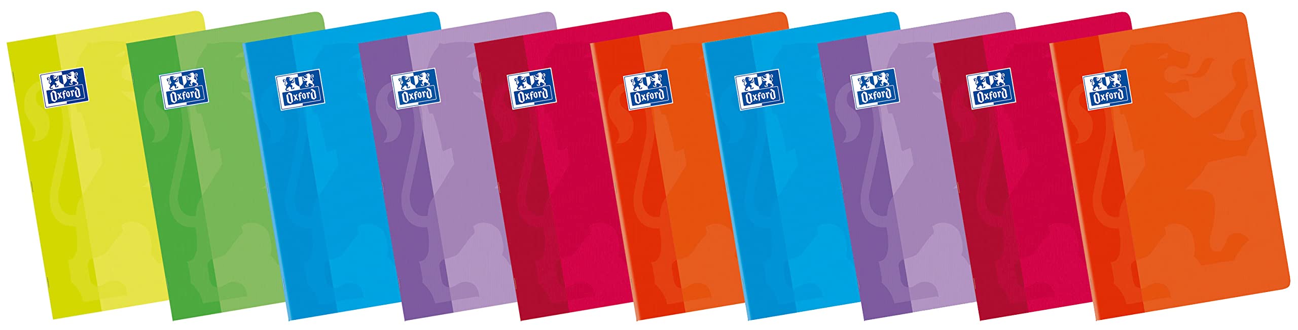 Oxford Classic 100105709 - Pack of 10 Stapled Notebook - A5 +
