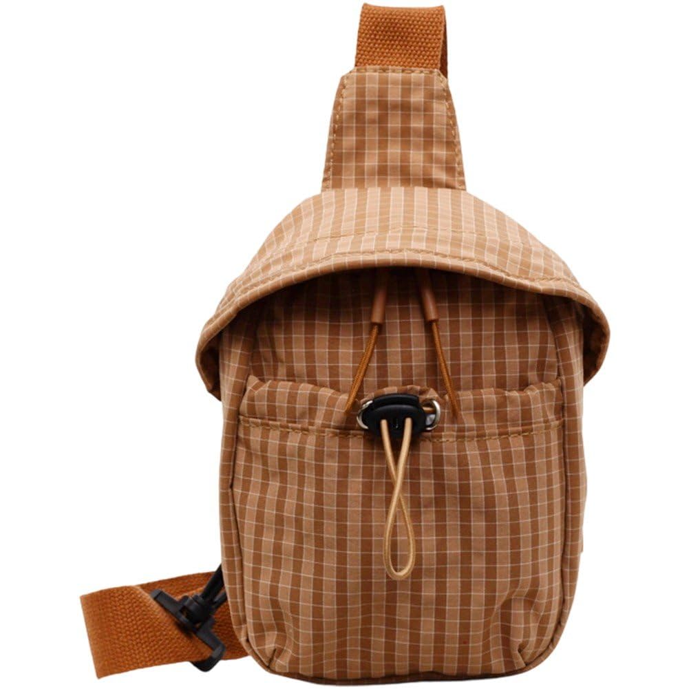 Casiler Retro Small Canvas Crossbody Sling Bag, Versatile Casual Shoulder Handbag for Women Daily Styling Matching