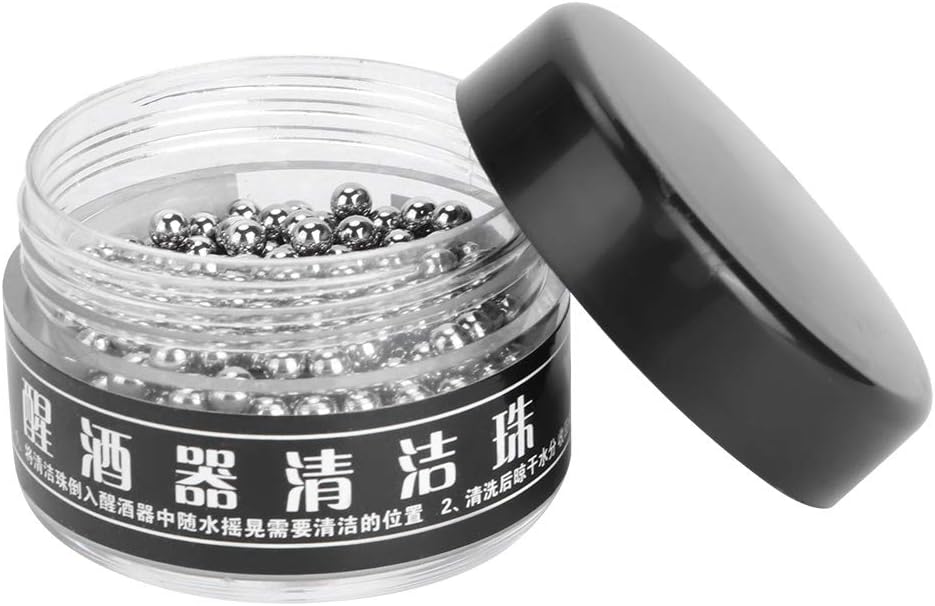 Decanter Cleaning Beads, 500Pcs 3mm Stainless Steel