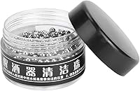 Vista 8 de Haofy Cuentas de botella, 500 bolas de decantador de acero inoxidable, limpiador de botellas de 0.118 in para decantadores de vino, botellas, jarras