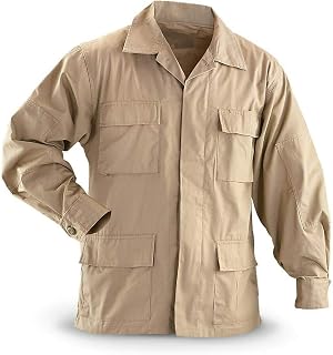 ADS BDU Military Shirt, Poly/Cotton Ripstop