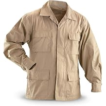 ADS BDU Military Shirt, Poly/Cotton Ripstop