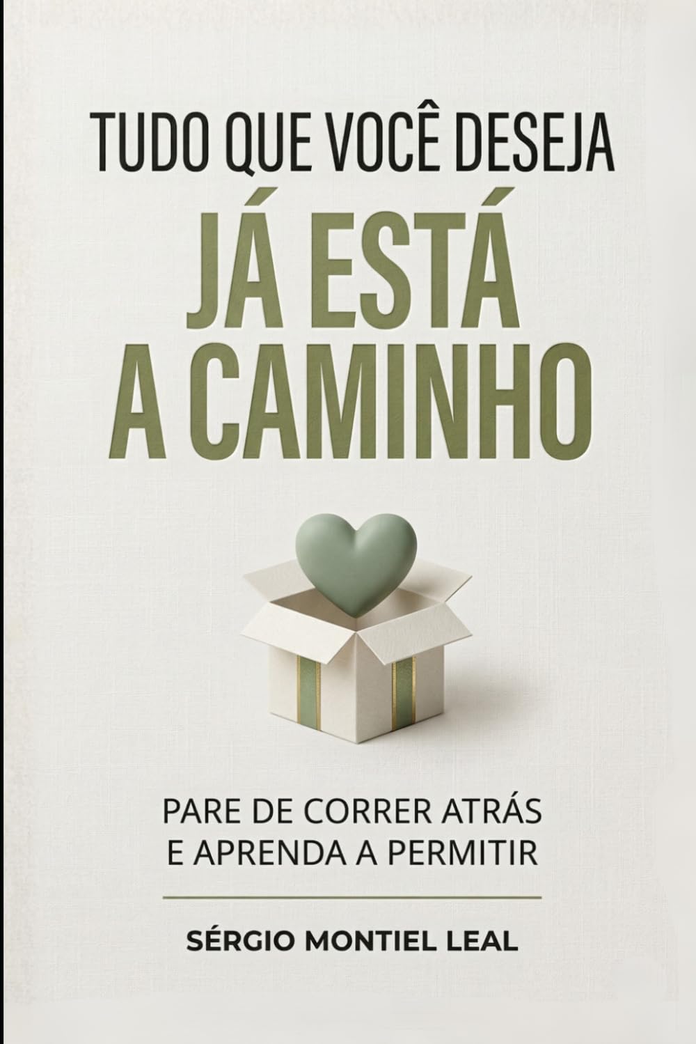 TUDO QUE VOCÊ DESEJA JÁ ESTÁ A CAMINHO: PARE DE CORRER ATRÁS E APRENDA A PERMITIR