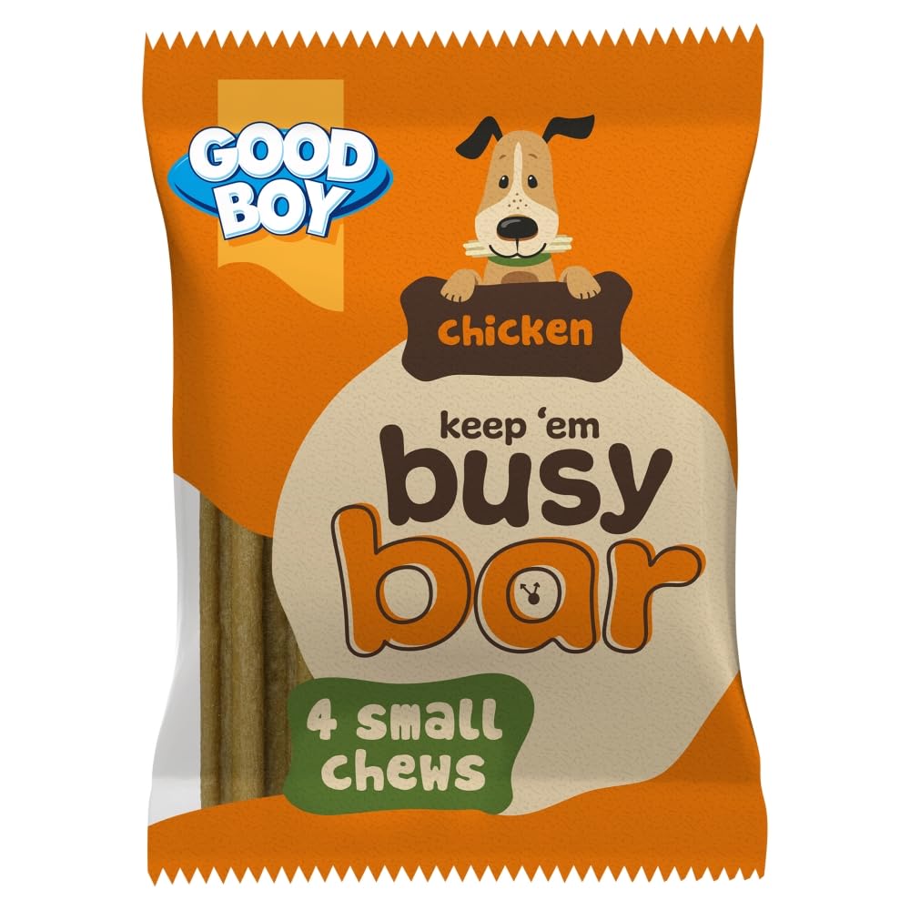 Good Boy Busy Bar Chicken Small 4pk