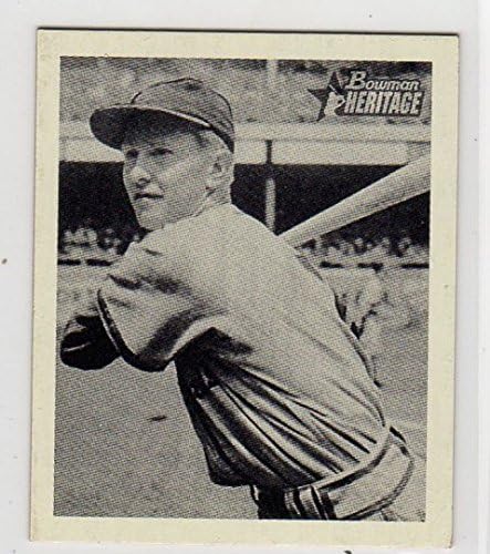 Red Schoendienst 2001 Bowman Heritage 1948 Rookie Reprint Baseball Card