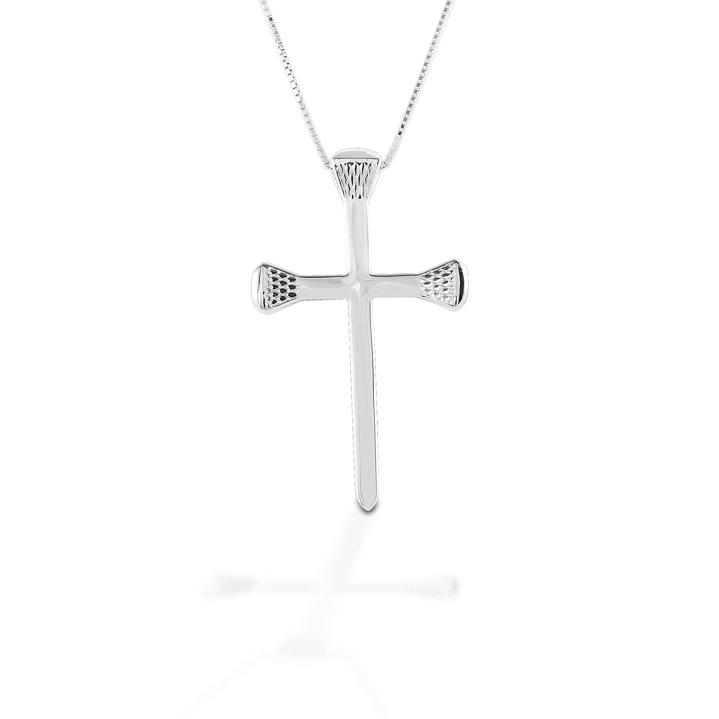 Kelly Herd Nail Cross Pendant