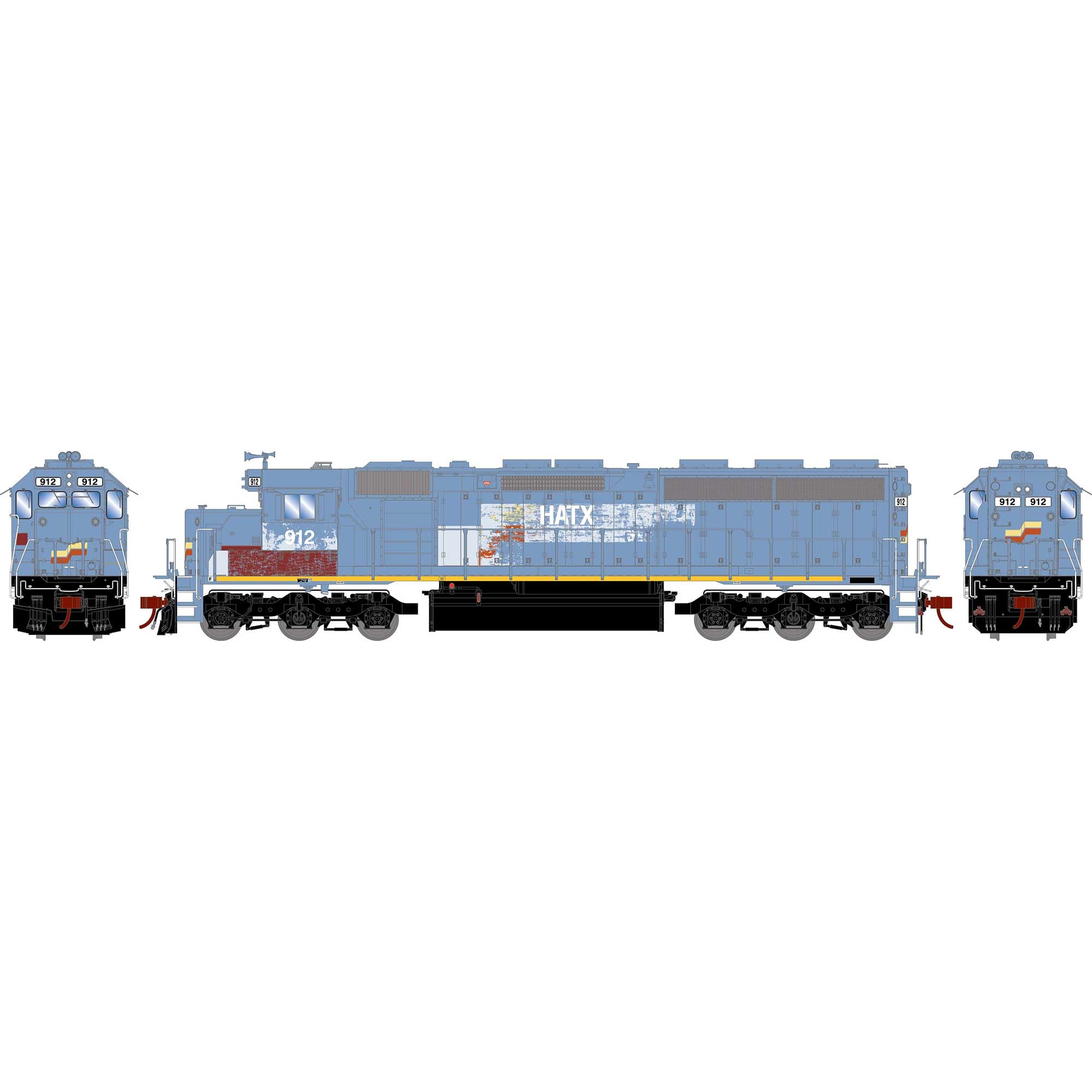 Athearn HO SD45-2 HATX #912 ATHG65713 HO Locomotives