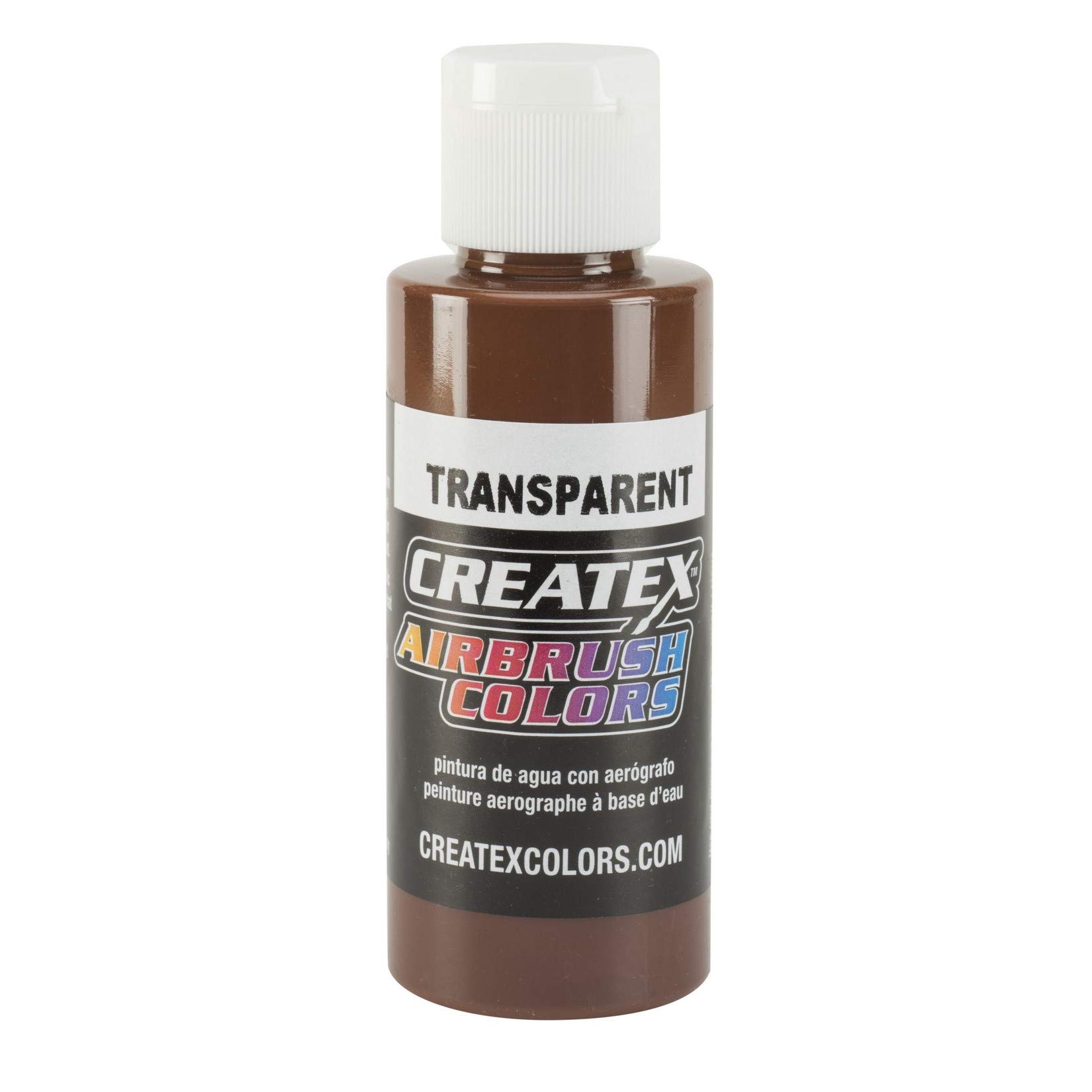 Airbrush Paint - Createx Airbrush Colors - 5127 Transparent Light Brown (120ml | 4oz)