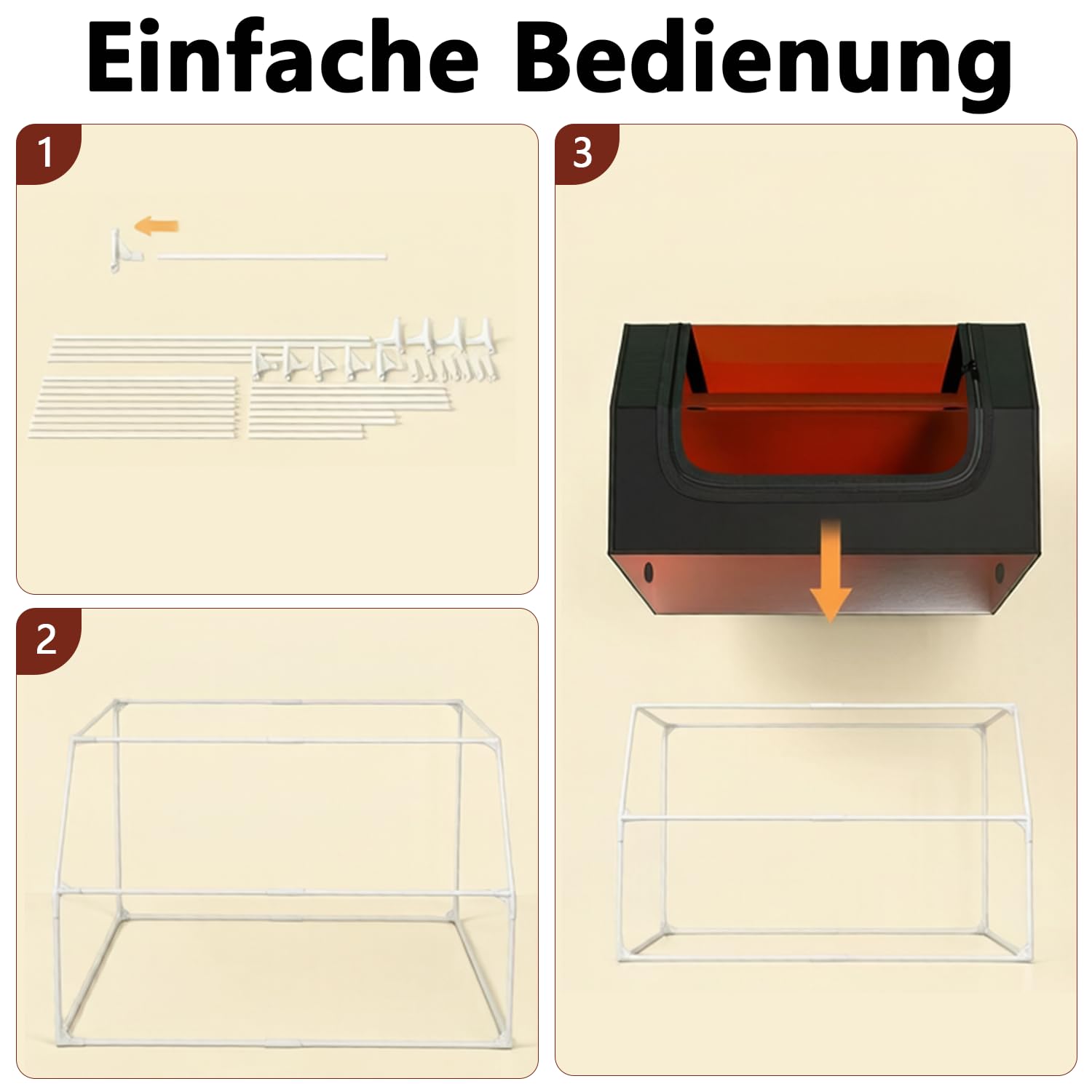 Lasergravierer Gehäuse 70 x 72 x 40cm, Schutzabdeckung für Poly Aluminium Folien Laserschneider, feuerfeste und staubdichte Sicherheitshaube mit Rauchabzugsöffnung Die Meisten Laserschneidmaschinen