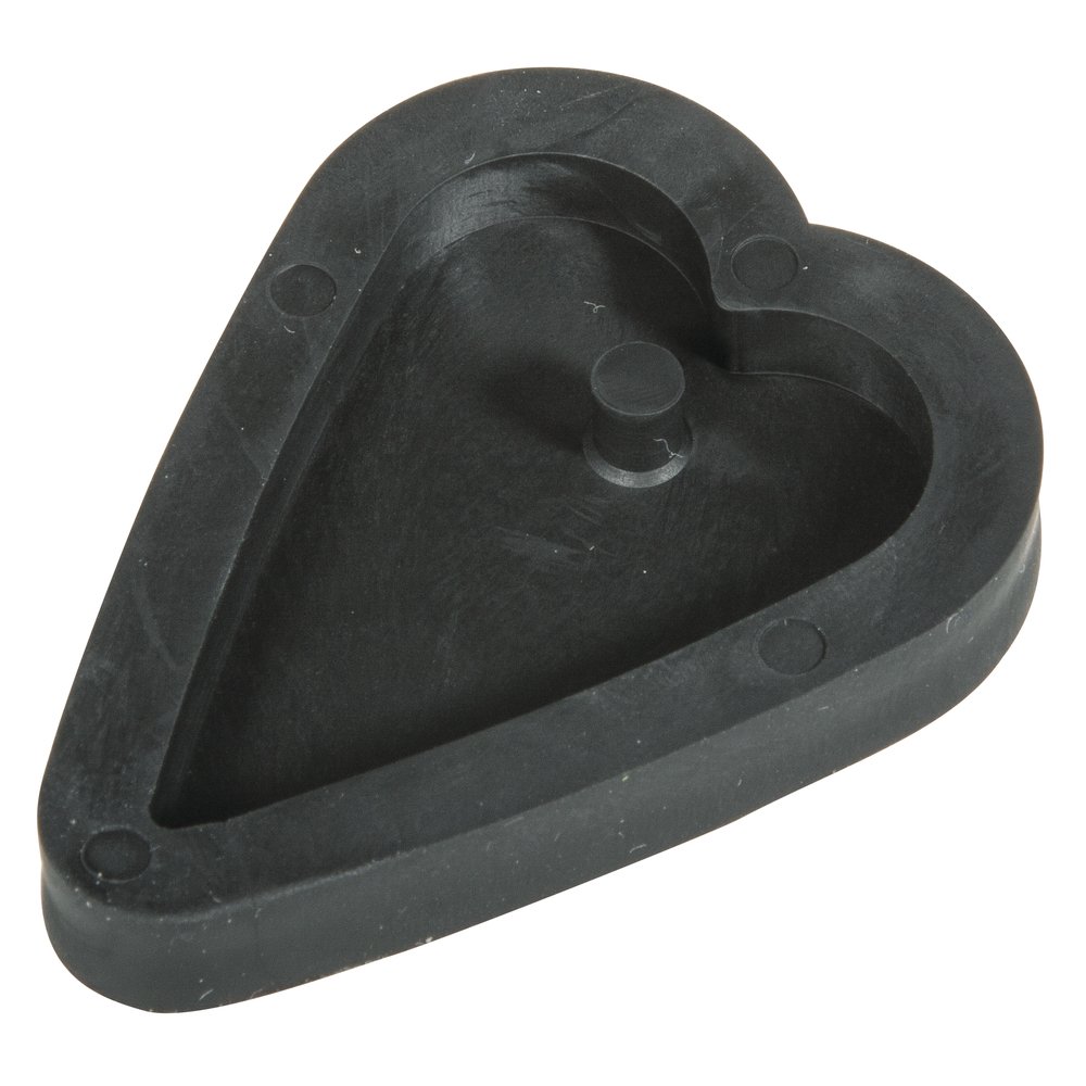 RAYHER Hanger Heart Casting Mould, 2.7 x 3.9 cm, Black