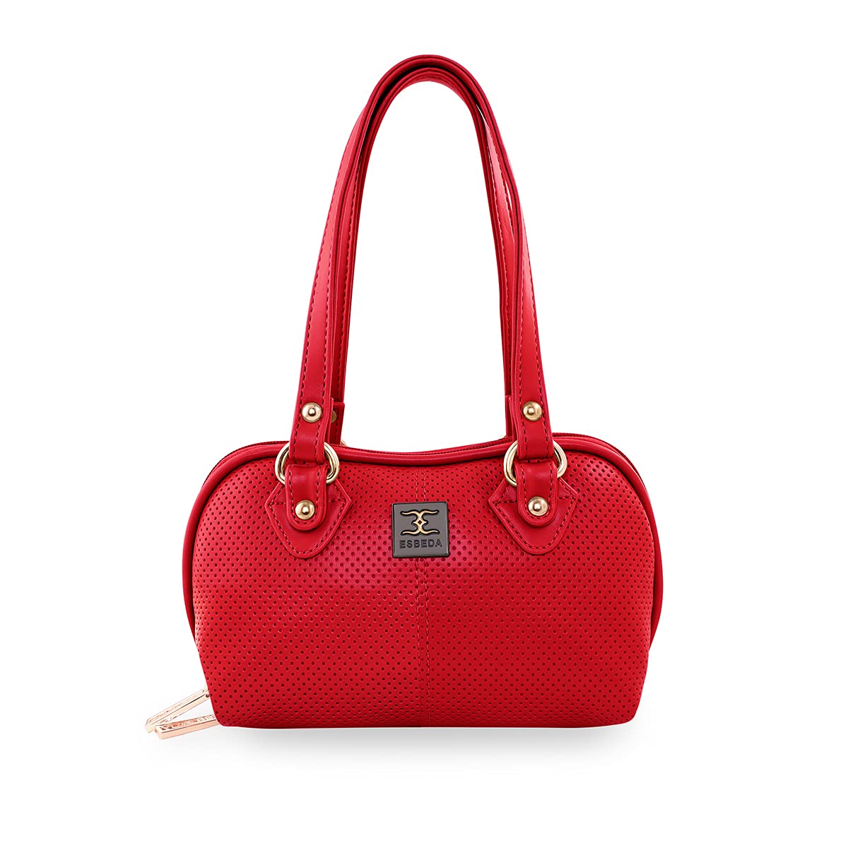 ESBEDA Red Color Solid Zip Over Tiny Handbag For Women (B095M1R4WY) Amazon Price History, Amazon Price Tracker