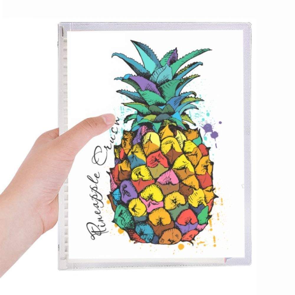 Carnet de notes en spirale ananas A5 pour le bureau - 5