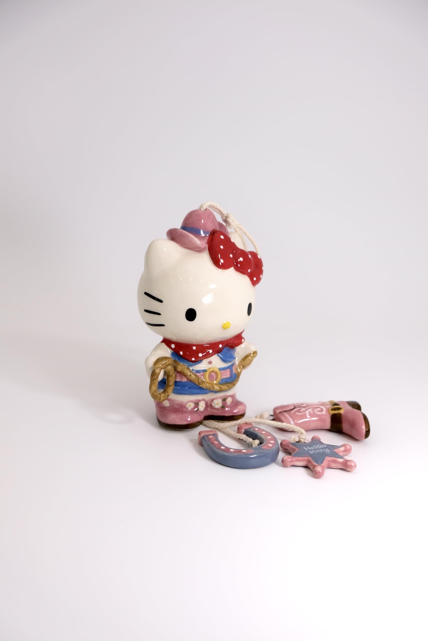 Amazon.com : Blue Sky Clayworks Hello Kitty Cowgirl Wind Chime