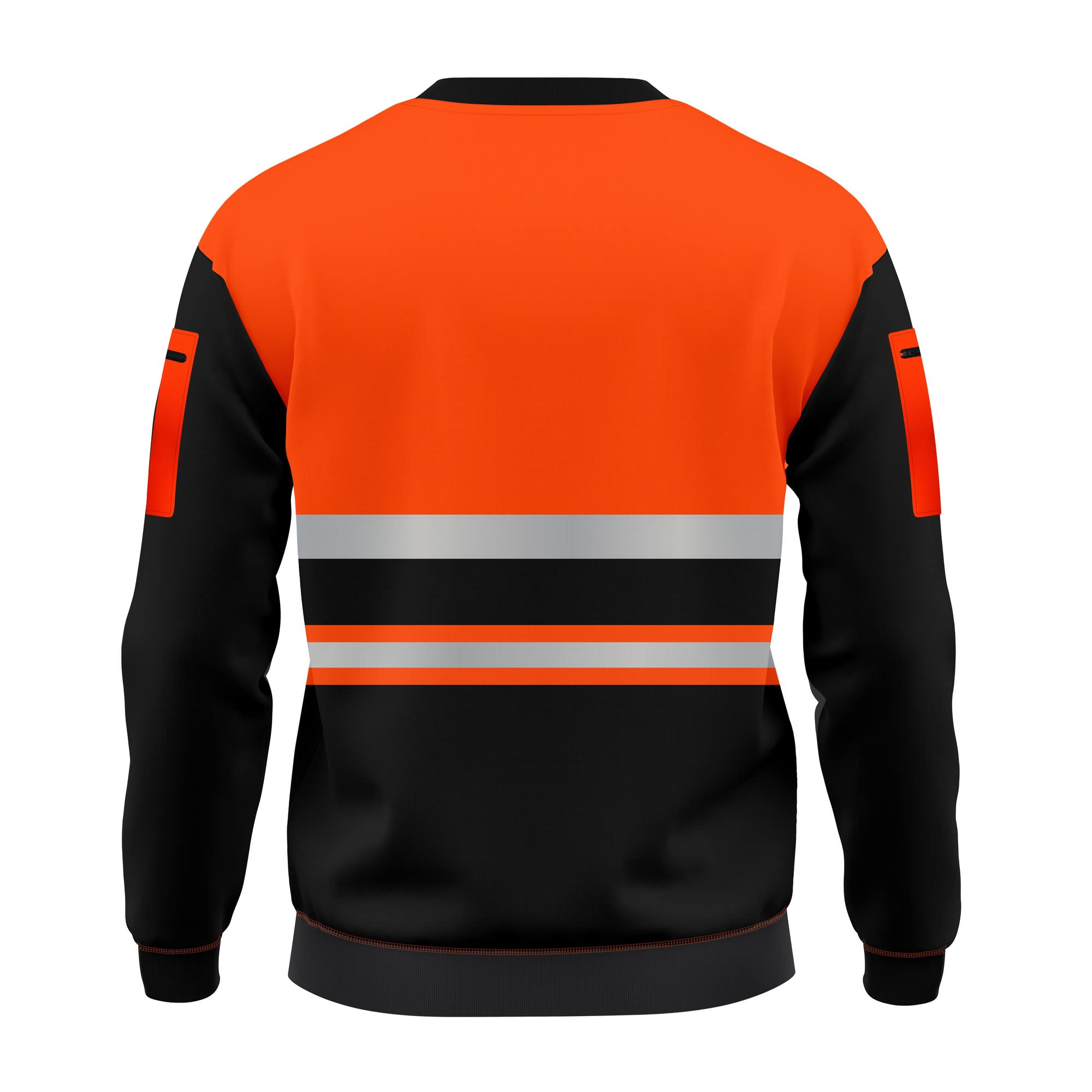 mymixtrendz Hi Viz girocollo in pile felpe ad alta visibilità sicurezza lavoro morbido caldo accogliente pile top S/2XL