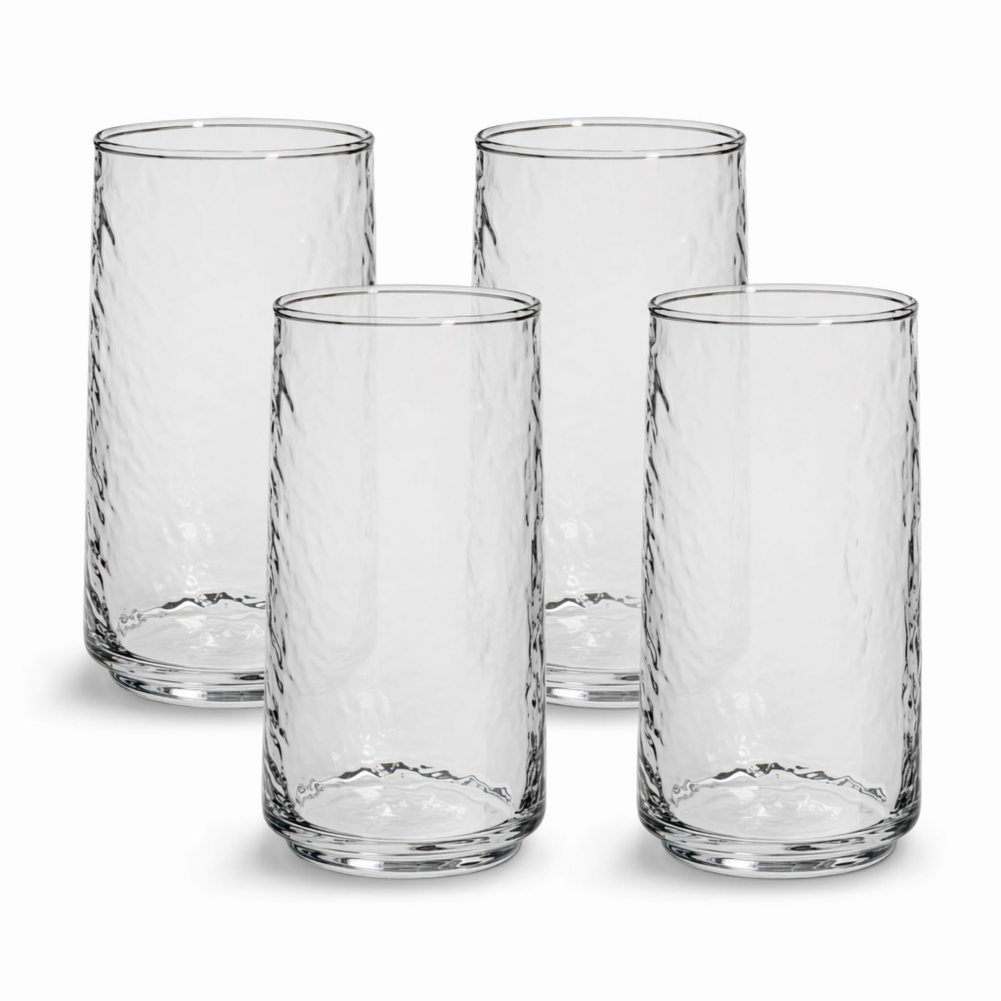 Anchor Hocking Brockhill - Vasos de té (4 piezas, 18 onzas, aptos para lavavajillas)