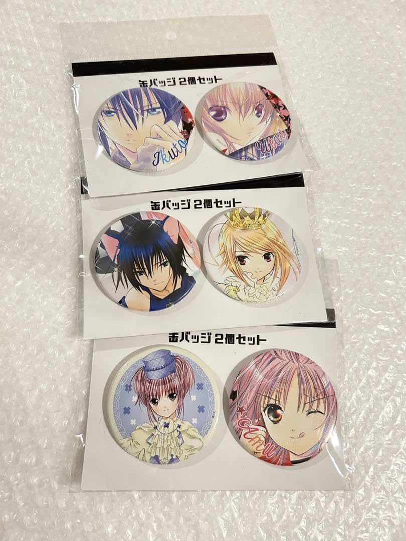 しゅごキャラ 缶バッジ セット eecくじ 月詠イクト ほしな歌唄 しゅごキャラ！eeoくじ缶バッジ月詠イクトほしな歌唄