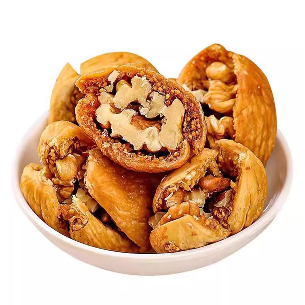 Amazon.co.jp: 无花果夹核桃仁 チジクとクルミのお菓子 ソフトで