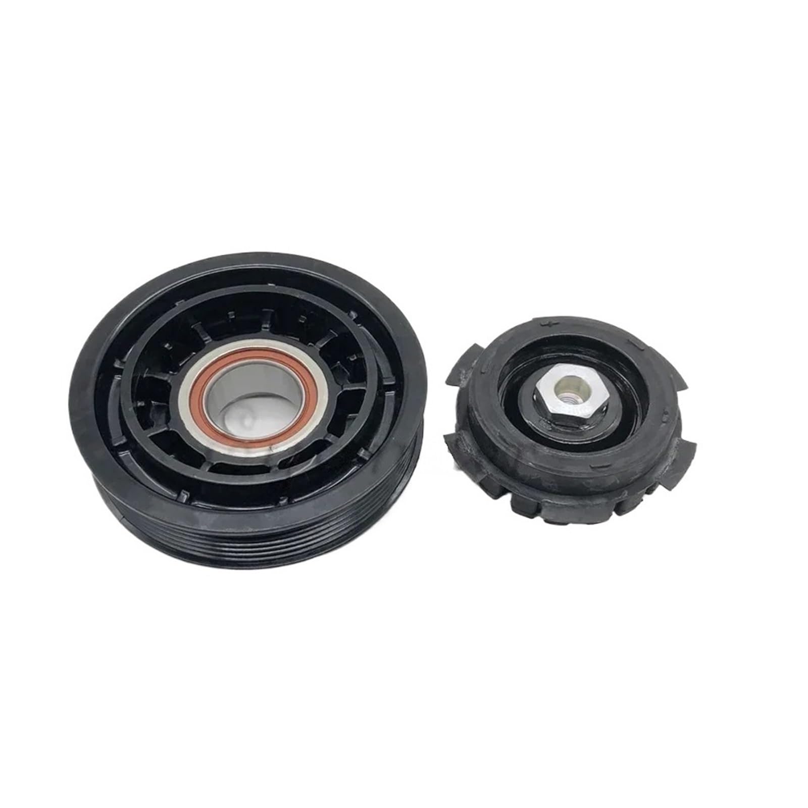 Qiuymgfg One Color Ac Compressor Clutch Kit Fit For Q5 A4 Quattro S5 Sq5 S4 80A816803e Ac A/C Air Conditioning Compressor Electromagnetic Clutch Pulley 6Pk
