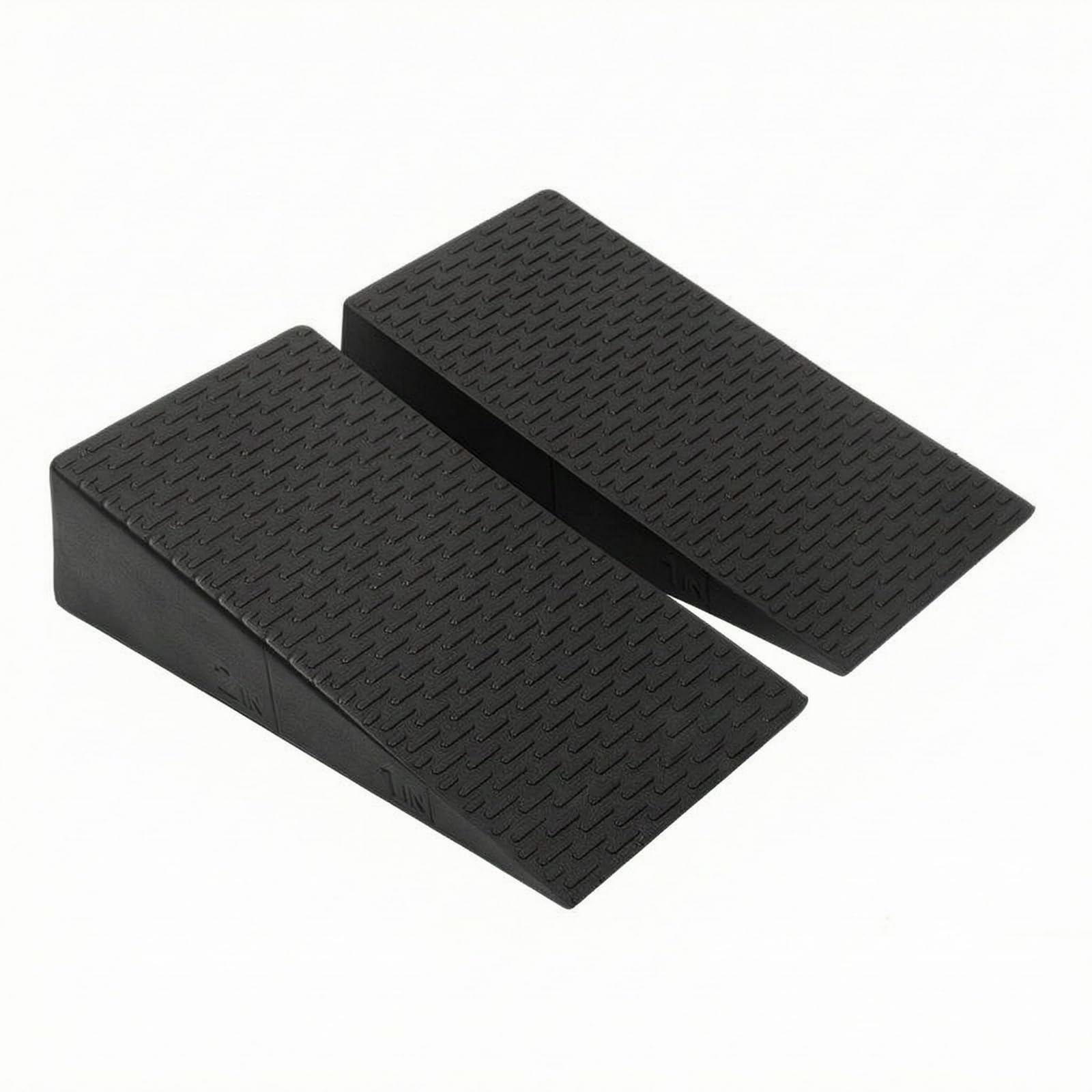EVA Exercise Slant Board Textured Stretching Incline Board Slanted Ankle Mobility Incline Non-Slip Surface, Black - 1 Pair | Sporting Goods | Fitness Running & Yoga-picture-21