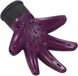 cacheado difusor de cabelo，Secador de cabelo universal difusor capa em forma de mão capa de silicone salão de cabeleireiro acessórios secador de cabelo para cabelos cacheados cabelos macios