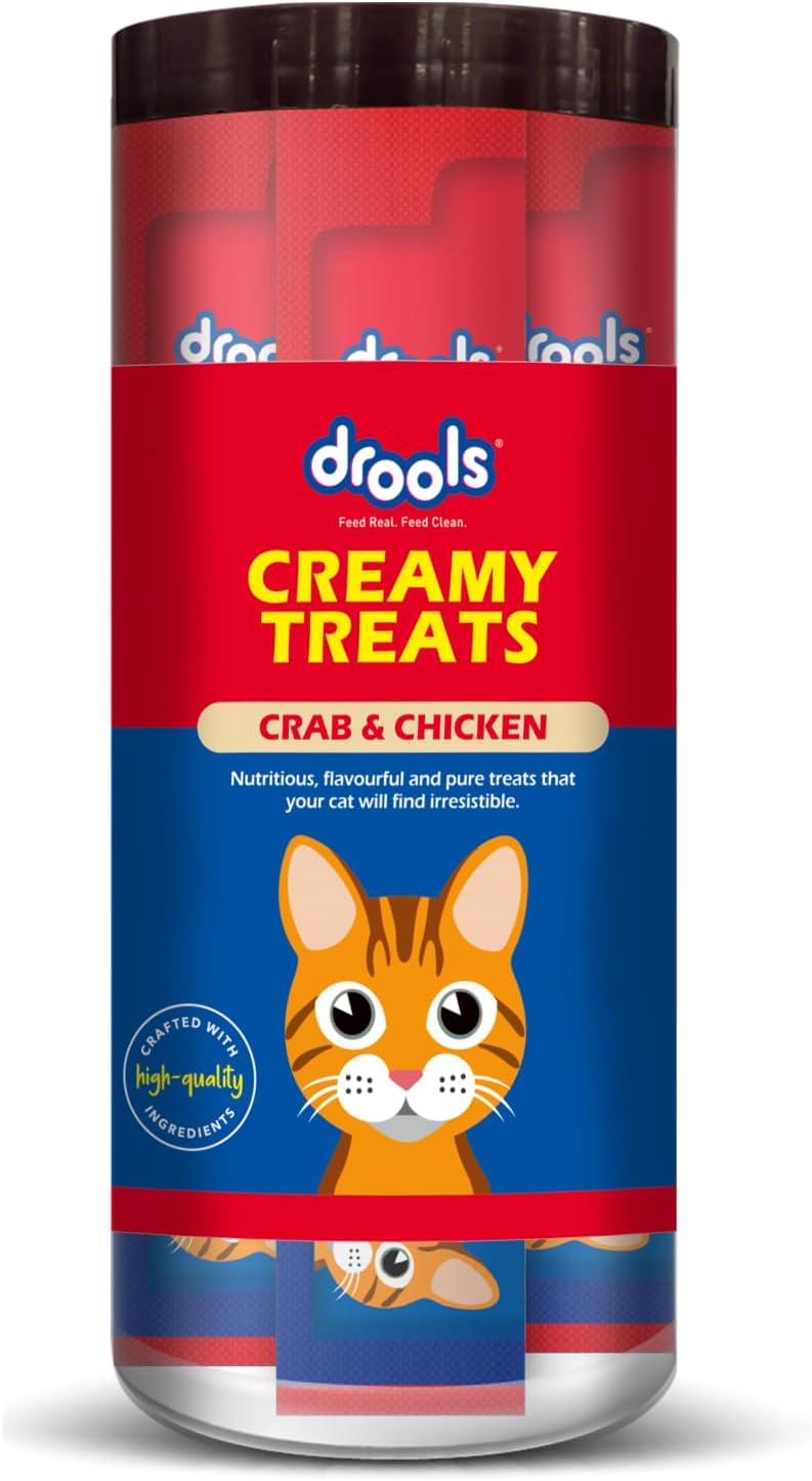 Creamy Treats Crab&Chicken 25Pcs Jar