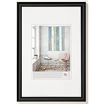 walther design nero 20 x 30 cm Cornice in plastica Trendstyle KP030B