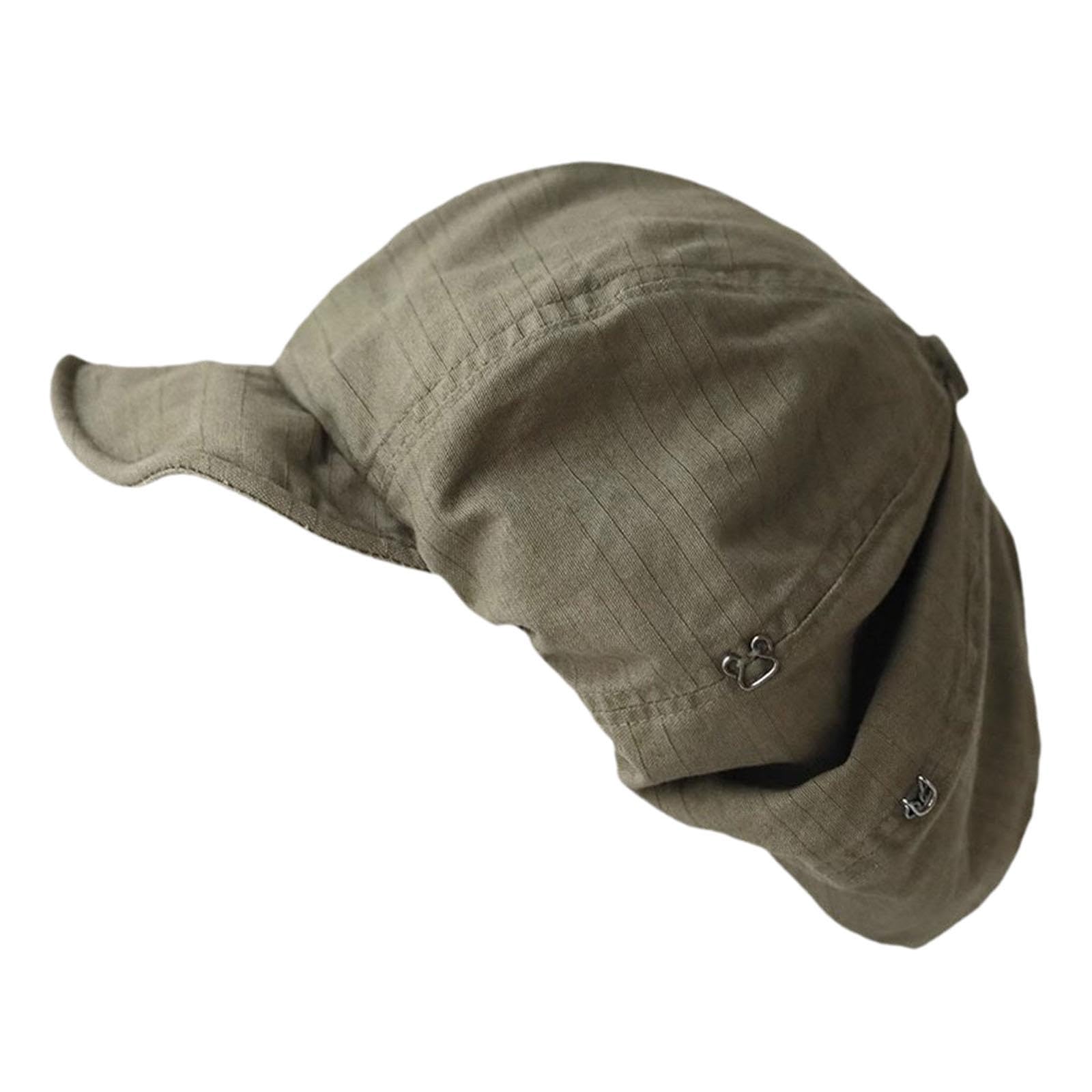 MERISHOPP®Women's Painter Vintage Styled Beret Cap Soft Touch Breathable Cotton Fabric Green|Clothing, Shoes & Accessories|Womens Accessories|Hats-image-26