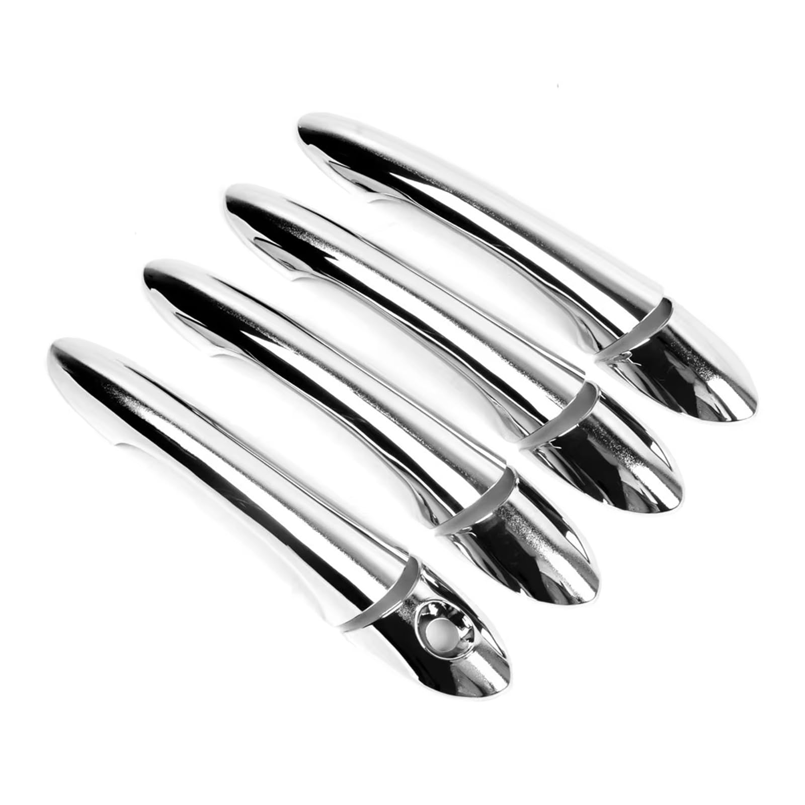 Xdworuw for Hyundai for Sonata for I45 for YF 2011 2012 2013 2014 Chrome Door Handle Cover Trim Moulding Door Handle Exterior Cover