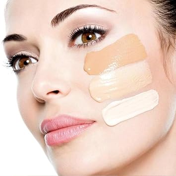 SnowZoom 4 in 1 foundation Liquid- Hydrating Medium full coverage concealer with SPF 50+ Inspired -Longwearing & Waterproof-korean makeup 1oz(30ml) (Skin color, Medium Spectrum)