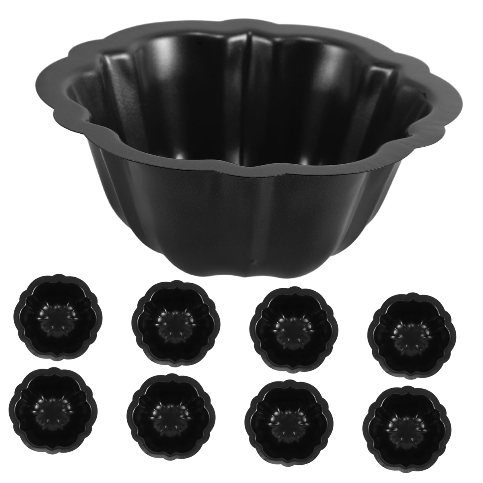 GALPADA 10piezas Molde Para Pastel Antiadherente Molde Para Hornear Cupcakes Pequeño Para Pasteles Para Fiestas De Cumpleaños Bodas Utensilios De Cocina Para Postres