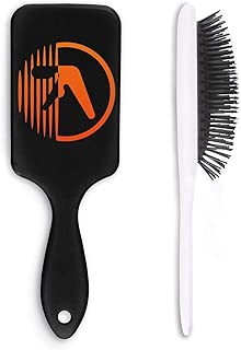 Detangling Cushion Hairbrush Rock Music Band Album Cover Wet and Dry Hair Comb for All Hair Types - coolthings.us