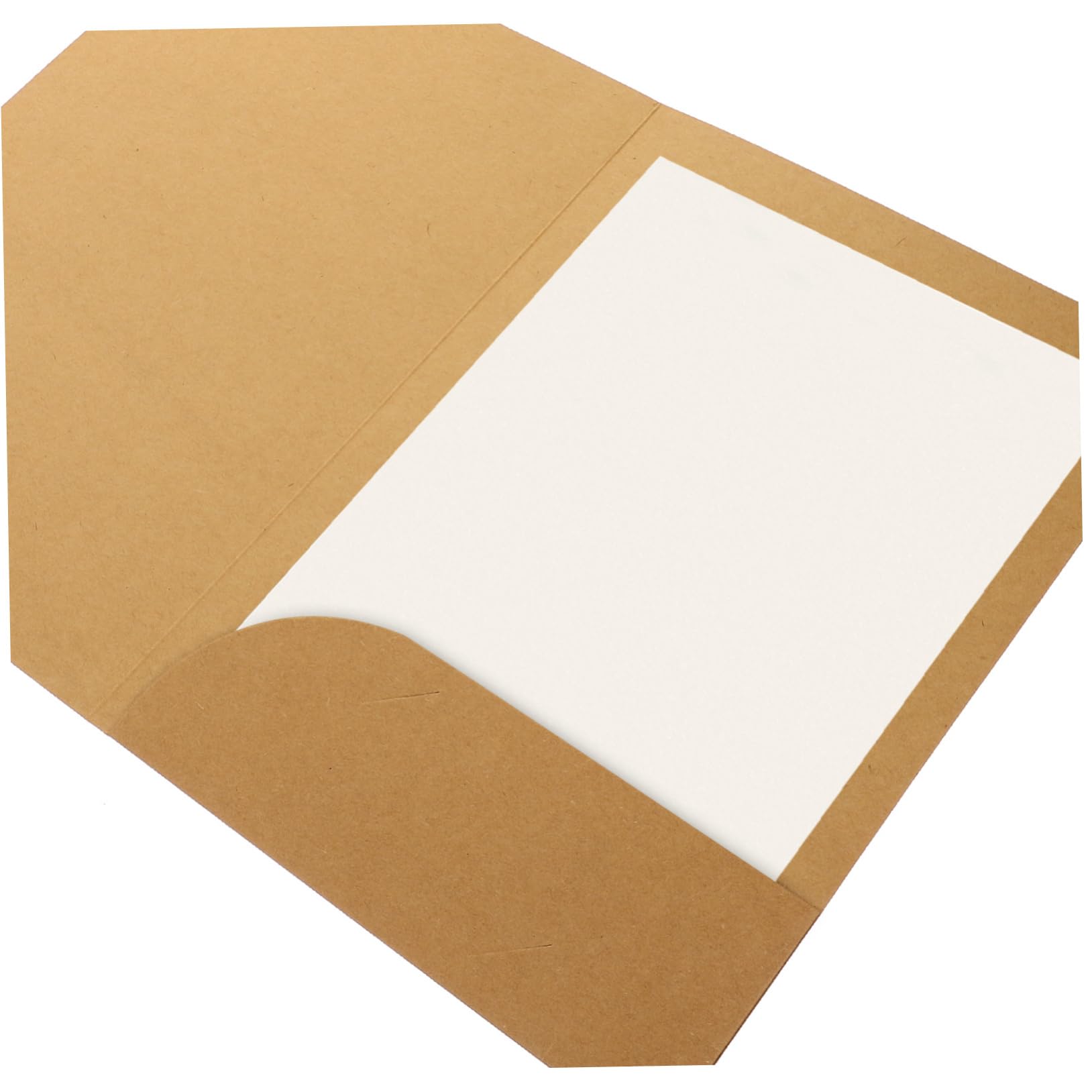 Dokumentenmappe und Verschleißfestigkeit mit Schreibfunktion für Büro 20 Stück Pappe aus Kraftpapier im Praktischen A4 Format und Studium
