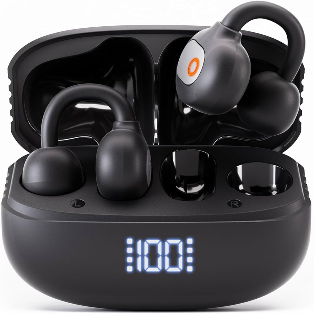 新品/未使用　完全ワイヤレスイヤホン 【2025年製】BLACK Amazon.co.jp: ワイヤレスイヤホン 2025新モデル イヤホン bluetooth