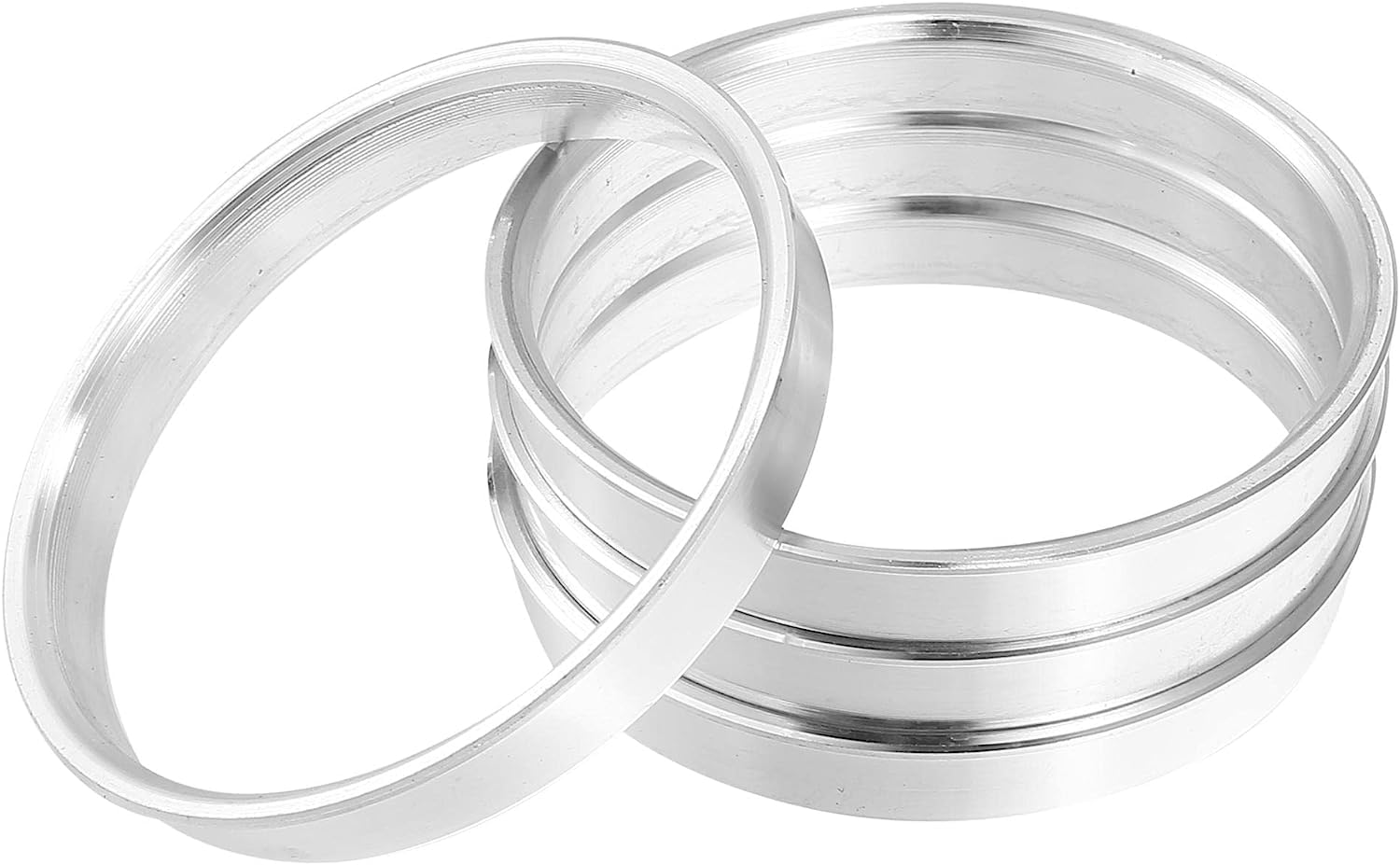 Edinstry 4pcs OD 73.1mm to ID 68.1mm Aluminum Alloy Car Hub Centric Rings Wheel Bore Center Spacer