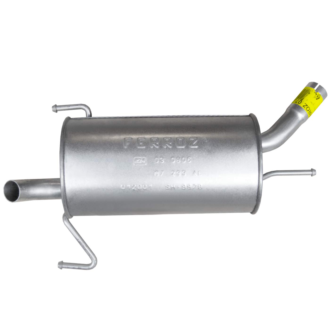 Adamot Schalldämpferset Auspuffanlage Auspuff für Opel Corsa C 1.2 16V 1.4 16V