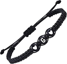 Matching Couple Initial Letter Bracelet