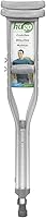 Vista 10 de Hugo Mobility Adjustable Crutches for Walking, Tall Adult Walking Crutches, Comfortable Lightweight Crutches with Underarm Pad and Hand Grip