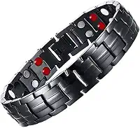 Pulseira Magnética Bioquantica Aço 316L Maior Resistência