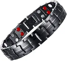 Pulseira Magnética Bioquantica Aço 316L Maior Resistência