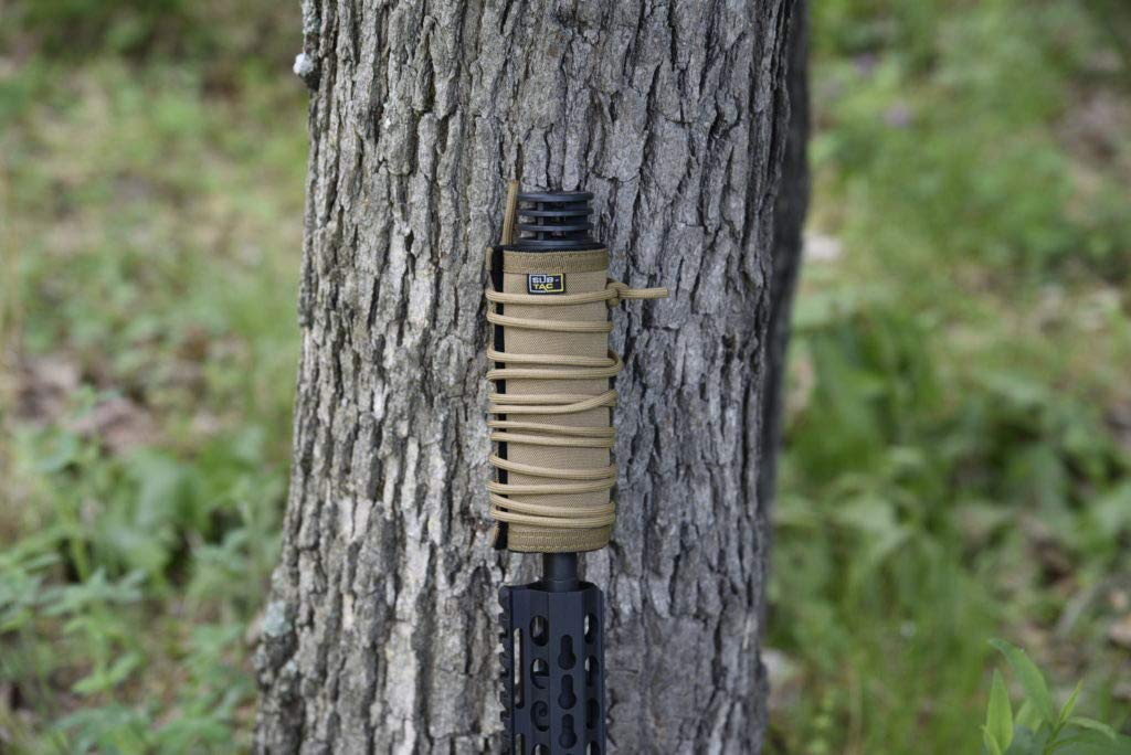 Sub-tac Full Auto High Temp Alpha Suppressor Cover 8 inch Brown FDE