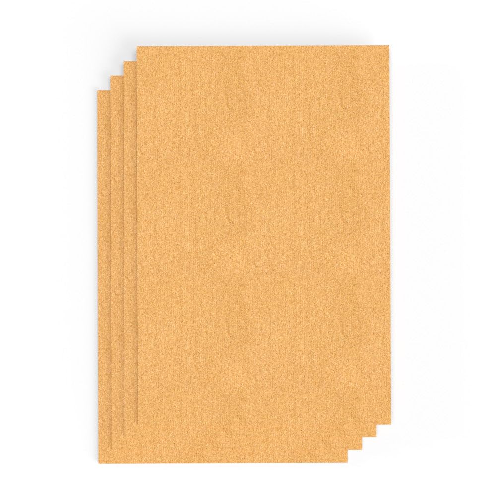 Cork Sheet 3mm 30 x 45cm Pack 4