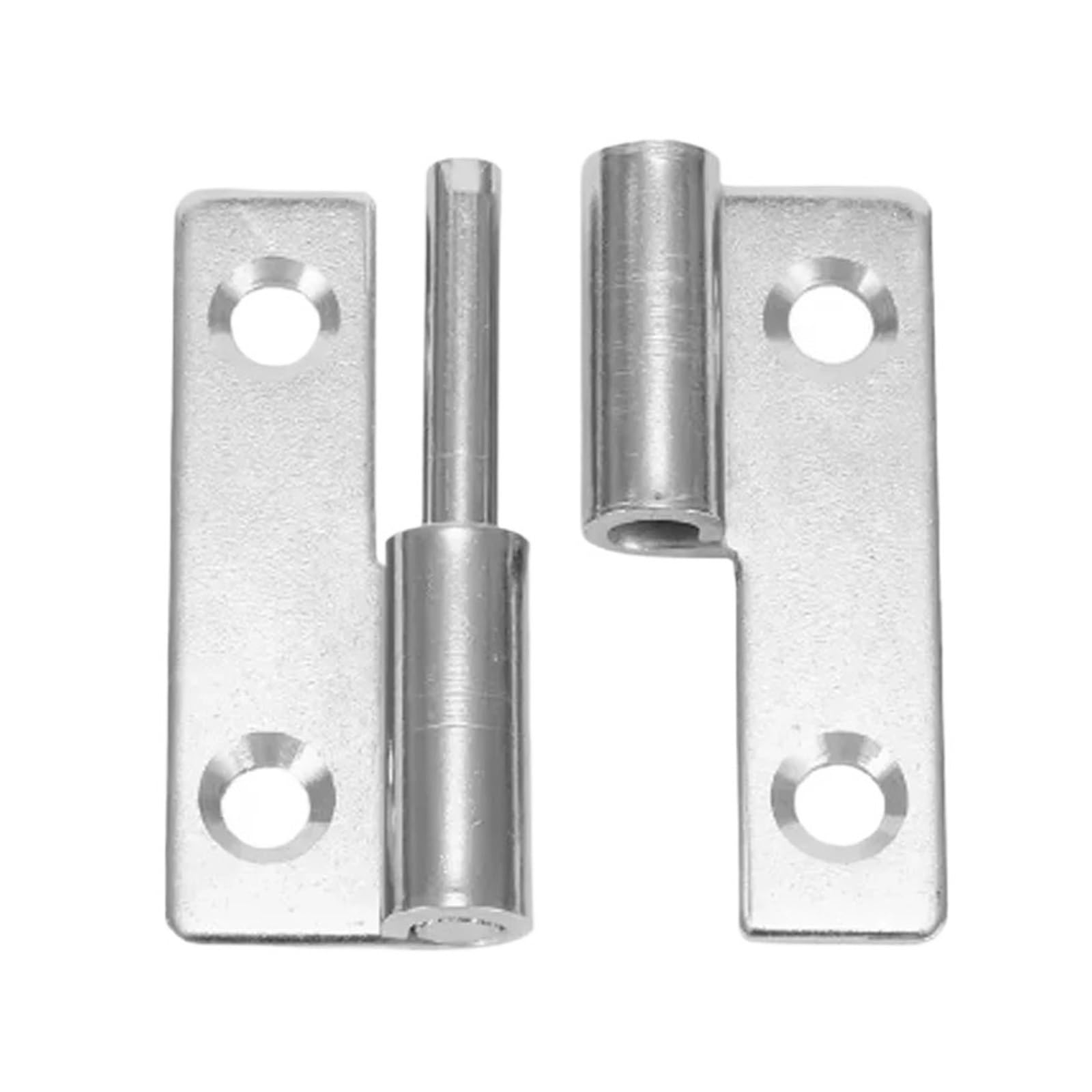 1/5pcs Stainless Steel Removable Hinge Casement Detachable Slip Flag(1.5 inches (Left),2PCS)