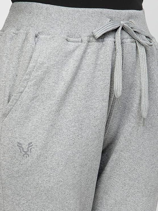 Image of UZARUS Women's Cotton Regular Fit Joggers Track Pants with 3 Pockets