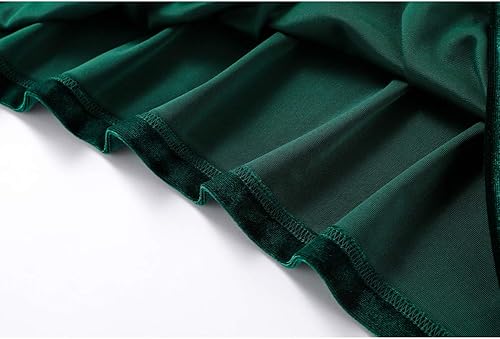 Miniatura 6 de VFIVE UNFOUR Camisetas de terciopelo de terciopelo para hombre, estilo hip hop, de gran tamaño, de manga larga