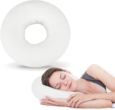 Ear Piercing Pillow for Side Sleepers, Ear Pillows with Holes