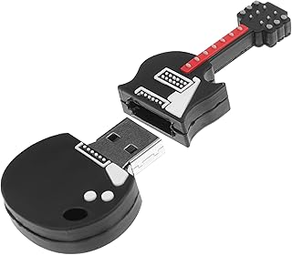 Hemobllo Guitar u Disk Funny u Disk 32gb Jump Drive 32gb Pen Drive USB Thumb Drive USB Drives Portable Guitar USB High Speed Memory Stick Jump Drive for Backup 32gb USB Drive Soft Rubber