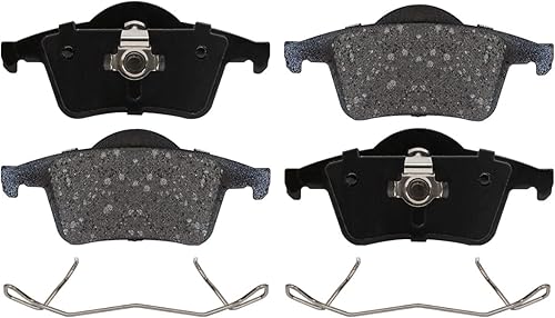 Miniatura 6 de Detroit Axle - 4 pastillas de freno delanteras y traseras para Volvo S60 S80 V70 XC70 Pastillas de freno de cerámica con reemplazo de hardware